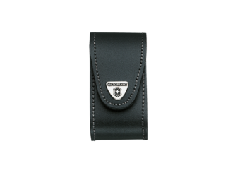 Etui Leder-Gürteletui schwarz für mittlere Taschenmesser