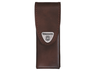 Etui Leder-Gürteletui braun für mittlere Taschenmesser