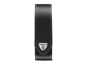 Etui Leder-Gürteletui schwarz für große Taschenmesser