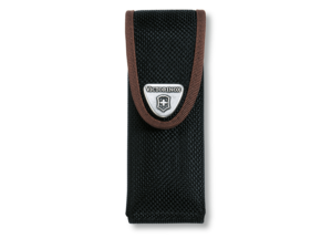 Etui Nylon-Gürteletui schwarz braun für große Taschenmesser