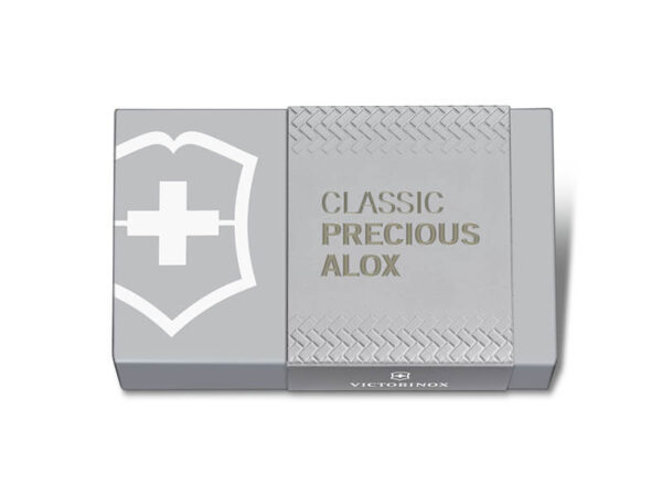 Kleines Taschenmesser Classic SD Precious Alox Verpackung